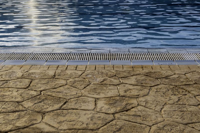 Poolside Concrete in Action