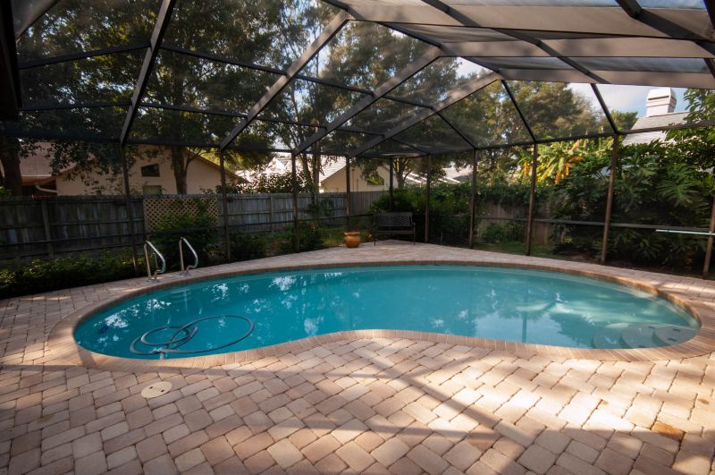 Completed Concrete Poolside